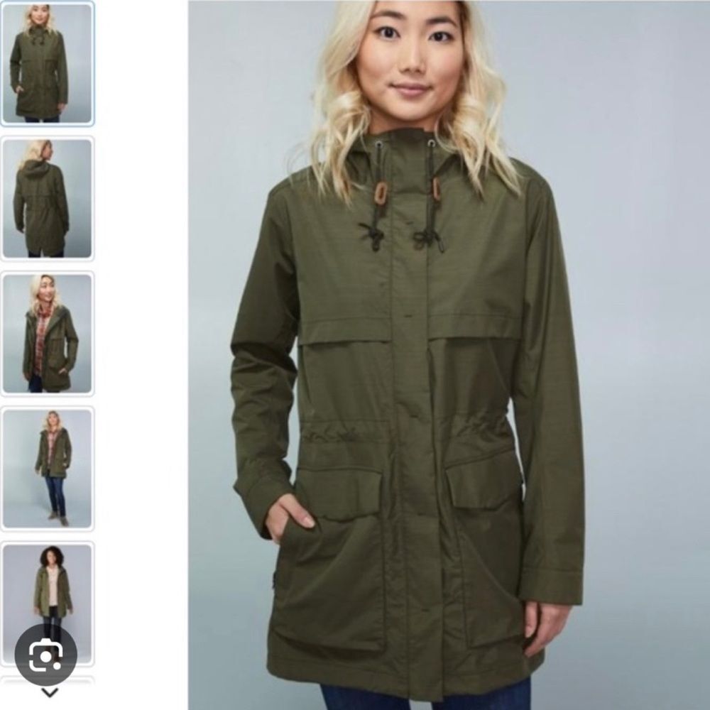 REI Skyline Ridge Parka - Women's Forest Green Light Jacket XS
